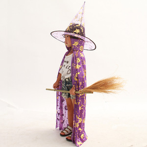 PARTYMENT Disfraz de Halloween para Niños, Accesorios de Decoración, Conjunto de Capa de <span class=keywords><strong>Mago</strong></span> con Sombreros de Bruja y Capas para Decoraciones de Fiesta - Product Image 3