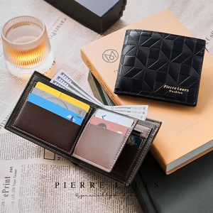 Cartera Triple para Hombre Pierre Loues, Cuero Suave Marrón, Bloqueo RFID, Múltiples Ranuras para Tarjetas, Uso Diario Informal - Product Image 2