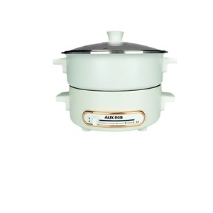 Olla eléctrica AUX de 4L multifuncional para cocinar en casa y dormitorio con diseño separado y alta potencia - Product Image 4