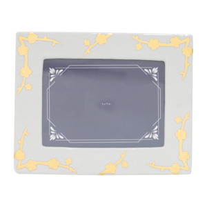 Cornice decorativa con immagine di fiori di ciliegio 5x7 in porcellana per decorazioni da tavolo, soggiorno, ufficio, scrivania - Product Image 1