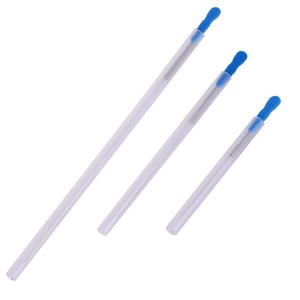 Agujas de acupuntura estériles Huanqiu, 100 piezas, agujas filiformes desechables de un solo uso para principiantes - Product Image 3