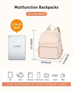 TINYAT - Mochila Rosa de Moda para Mujer, Mochila Casual, Mini Bolso para <span class=keywords><strong>Chicas</strong></span> - Product Image 3