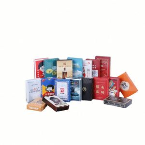 Cartas de Póker de PVC con Logotipo Personalizado al por Mayor, Cartas de Póker de Plástico Sublimadas, Lavables, Negras, Impermeables, de Lujo, para Publicidad - Product Image 4