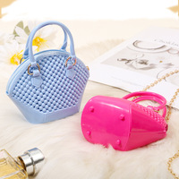 Nouveau sac à bandoulière élégant pour femme, sac bandoulière à chaîne avec poignée, fermeture éclair, mini sac coquille perlée