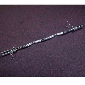 Venta al por mayor de fábrica 47 ''<span class=keywords><strong>EZ</strong></span> Bar <span class=keywords><strong>Curl</strong></span> Halterofilia <span class=keywords><strong>EZ</strong></span> Barbell Bar para rizos de bíceps y extensiones de tríceps - Product Image 5