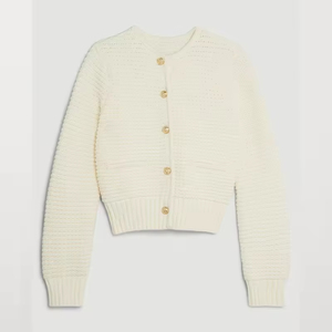 Logo personalizzato copertina maglione bianco <span class=keywords><strong>Buton</strong></span> signora Jacquard maglieria con tasche 70% tubolari di cotone in maglia pesante Cardigan donna - Product Image 5