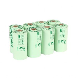 Powerful Biodegradable Hot Sales Eco-Friendly <b>Compostable</b> Leak Proof Biodegradable High Quality Custom Logo Dog Poop <b>Bag</b> - Product Image 5