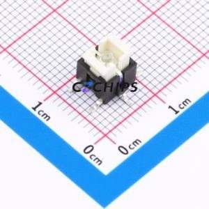 TC-1196-L-E-01 Tactile Switch SMD Switch ( Switch Length: 6.6mm )( Switch Width: 6.5mm )( Switch Height: 7.1mm ) - Product Image 1