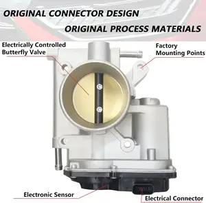 OE#L3R413640 High Quality Aluminum Electronic Throttle Body For 2006-2013 Mazda 3 08-10 Mazda 5 06-08 Mazda 6