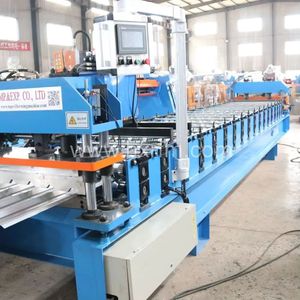 Macchina Automatica per Formatura <span class=keywords><strong>di</strong></span> Lamiere Trapezoidali per Tetto, Alta Efficienza nella <span class=keywords><strong>Produzione</strong></span> <span class=keywords><strong>di</strong></span> <span class=keywords><strong>Pannelli</strong></span> Metallici per Tetti - Product Image 2