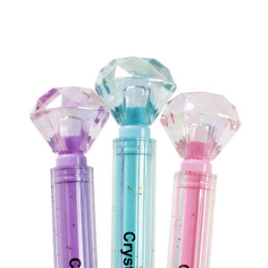 O & Q Hot Bán Macaron Màu Lớn Kim Cương Bút Phong Cách Phổ Biến Khuyến Mại Bút Với Biểu Tượng Tùy Chỉnh Sáng Tạo Dài Cap Cho Văn Phòng Phẩm - Product Image 2
