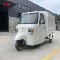 Camion à claquettes Piaggio Food Van Tricycle Tuktuk Café Food Truck Chine Piaggio Ape à vendre
