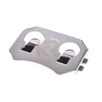 Estampage Linx BAT-HLD-002-SMT Support De Batterie pour CR2016 Phosphore Bronze Nickel Plaqué CR2016, 20mm Cellulaire SMT REEKART RK-2034