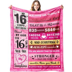<b>Blue</b> Sweet Heart Flannel Blanket <b>Throw</b> Blanket Nap Blanket Fade Resistant Lightweight for Home Office Nap Custom Print - Product Image 4