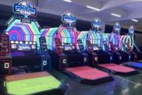 Machine de jeu de simulation de football Super Soccer Star à pièces pour le divertissement des enfants