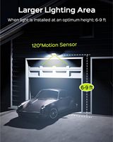 Seetek Extérieur Maison Éclairage De Jardin Télécommande 48 Led 1000 Lumens Lumières Solaires Pour La Décoration De Jardin