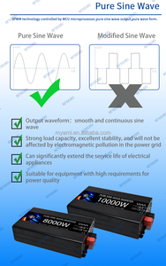 Inverter Solare Off-grid MYAMi da <span class=keywords><strong>2000</strong></span> Watt, da 12V/24V/48V/60V/72V DC a 220V AC 50Hz/60Hz per Auto/Casa/Camper - Product Image 2