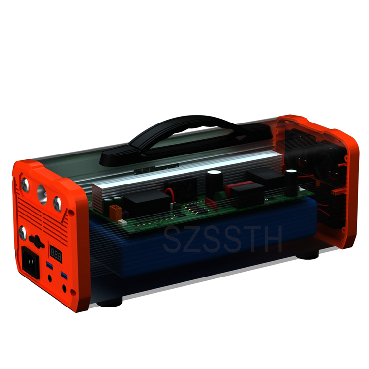 China New Mini Solar Generator Power Station Power Supply 110v 220v Ac 300W Inverter Lithium Battery Solar Portable Power Sta · image 4
