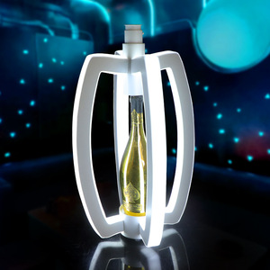 Soporte Iluminado LED para Botellas de Vino y Champán de 0.75L, Exhibidor Eléctrico para Bar o KTV - Product Image 1