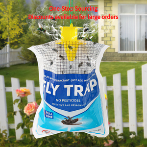 Bolsa Trampa para Moscas Reforzada y Resistente a los Rayos UV con Orificio para Colgar DIY y Diseño Impermeable y Resistente al Sol para Venta al por Mayor en Granjas Ganaderas - Product Image 1