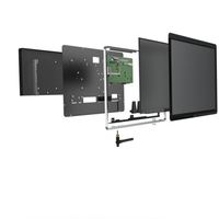 10,1 11,6 13,3 15,6 21,5 pulgadas marco abierto IPS pantalla LCD Monitor capacitivo Android Industrial pantalla táctil monitores/Panel Pc