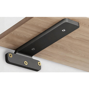 Soporte Triangular <span class=keywords><strong>de</strong></span> Pared Resistente MSB-01, Soporte Invisible para División <span class=keywords><strong>de</strong></span> Espacios - Product Image 1