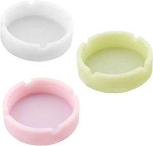 <span class=keywords><strong>Cendrier</strong></span> Rond en Silicone à Logo Personnalisé, Portable et Résistant aux Hautes Températures, Modèle Offert pour Cadeaux - Product Image 5