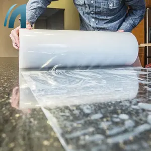 Nastro di protezione superficiale Pe pellicola trasparente pellicola protettiva per superfici in marmo