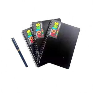 AI-MICH Personalised Size Cheap Kraft Paper Notebook Custom Spiral <b>Notepad</b> Kraft <b>A5</b> Notebook - Product Image 6