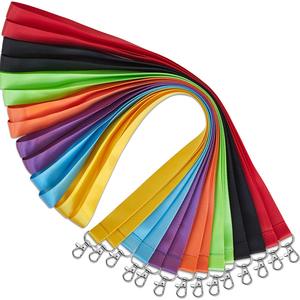 Heat Transfer Printed Custom Lanyard ID Card Badge Holder Neck Lanyard for Business Exhibition Promotion