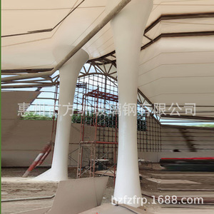 Colonne en plastique renforcé de fibres de verre Hui Zhou Fangtian FRP FT-RC001, pilier décoratif contemporain pour hall - Product Image 3