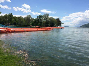 Ncf Amarelo 12 ''x 75 'Portable Inflável Home Tarpaulin Flood Barreira Divisão Tubo Porta Garagem Anti Proteção contra Inundação Barreira - Product Image 5