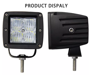 Luz de Trabajo LED de <span class=keywords><strong>3</strong></span> Pulgadas a Prueba de Polvo para Automóvil, Fabricada en China - Product Image 3