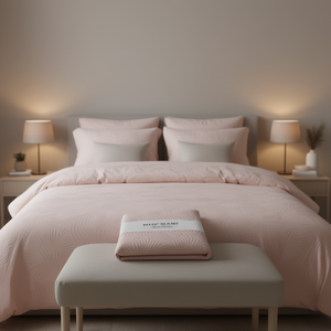 Cubrecama Matrimonial Ni3f Rakc, Color Rosa Dulce, Estampado, Poliéster Ultraligero - Product Image 2