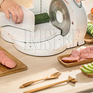 <span class=keywords><strong>Trancheuse</strong></span> à viande <span class=keywords><strong>électrique</strong></span> 220V <span class=keywords><strong>pliable</strong></span>, commerciale et domestique, pour rouleaux de mouton, jambon congelé, fromage, pain, machine à trancher la viande - Product Image 2