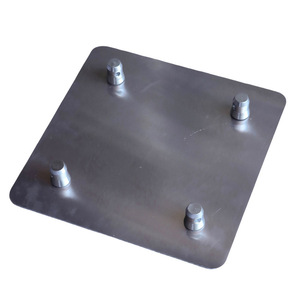 Placa Base Cuadrada de Aluminio Profesional para Truss, Soporte de Suelo Estable para Sistemas de Iluminación de Escenarios y Eventos - Product Image 4