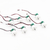Moteur pas à pas miniature à aimant permanent DC5V SM1570GB380, arbre de 3,0 mm, 15 ohms, 15BY, 15 mm, 2 phases, 4 fils, avec boîte de vitesses