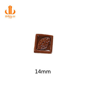 Nouvelle étiquette personnalisée Imitation café chocolat résine accessoires crème Gel étui de téléphone portable matériel - Product Image 5