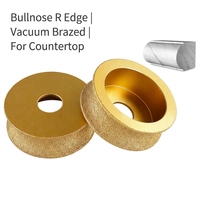 Roue à profil diamanté brasée sur mesure pour le façonnage et le rainurage du granit, du marbre et de la pierre