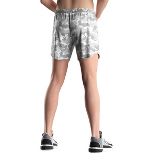 ชุดออกกำลังกายแห้งเร็ว ดีไซน์ฟิตเนส ชุดวอร์มสำหรับฝึกซ้อม ขายส่ง กางเกงกีฬาขาสั้นสำหรับวิ่งและออกกำลังกาย - Product Image 6