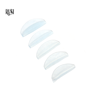 แผ่นซิลิโคนยกขนตา RISI สีฟ้าชมพูแบบกำหนดเอง เงางาม นุ่ม สำหรับดัดขนตาถาวร ไม่ต้องใช้กาว - Product Image 2