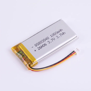 QS803040-1000mAh โรงงานผลิตแบตเตอรี่ Ufine ขายส่งแบตเตอรี่ลิเธียมโพลิเมอร์ 3.7V สำหรับเครื่องสำอาง - Product Image 3