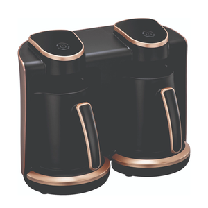 Portable 8-Cup Turkish <b>Coffee</b> Maker Fast Heat Slow Boil 250ml+250ml Capacity for Hotels Outdoor Use US Plastic Portable <b>Coffee</b> M - Product Image 1