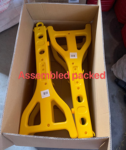 Kiểm soát đám đông thép di động mở rộng an ninh hàng rào an toàn đường bộ có thể điều chỉnh ngoài trời gấp accordion cổng - Product Image 6