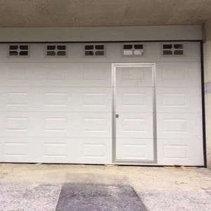 <span class=keywords><strong>Porte</strong></span> de garage <span class=keywords><strong>sectionnelle</strong></span> automatique <span class=keywords><strong>avec</strong></span> <span class=keywords><strong>porte</strong></span> piétonne intégrée pour usage résidentiel - Product Image 2