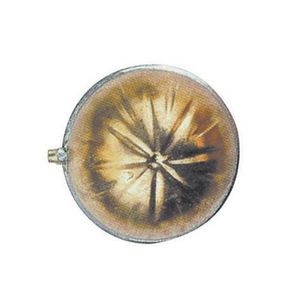 Sphère en cuivre de diamètre 150 mm par 1 pouce, ornements décoratifs en forme de globe - Product Image 1