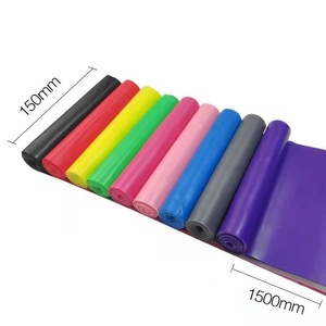 Bandes de résistance TPE pour yoga, fitness et étirements, résistantes, multi-niveaux de résistance pour l'entraînement musculaire, la <span class=keywords><strong>musculation</strong></span>, haute élasticité - Product Image 4