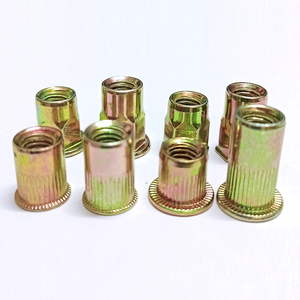 Tuercas Remachables M3M4M5M6M8M10M12, Remaches Ciegos de Acero Inoxidable, Pequeños, Avellanados, de Cabeza Plana, Roscados, Tubulares, Hexagonales, Moleteados - Product Image 2