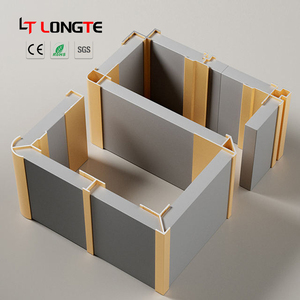 Bandes de finition en alliage d'<span class=keywords><strong>aluminium</strong></span> anodisé, profilés décoratifs en forme de L, en T, en <span class=keywords><strong>U</strong></span>, polis, brossés, or, argent, noir, moulures - Product Image 2