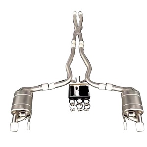 Silencieux d'échappement catback ap01, performance 304, en acier inoxydable, pour <span class=keywords><strong>Ford</strong></span> <span class=keywords><strong>mustang</strong></span>, <span class=keywords><strong>V8</strong></span> - Product Image 1